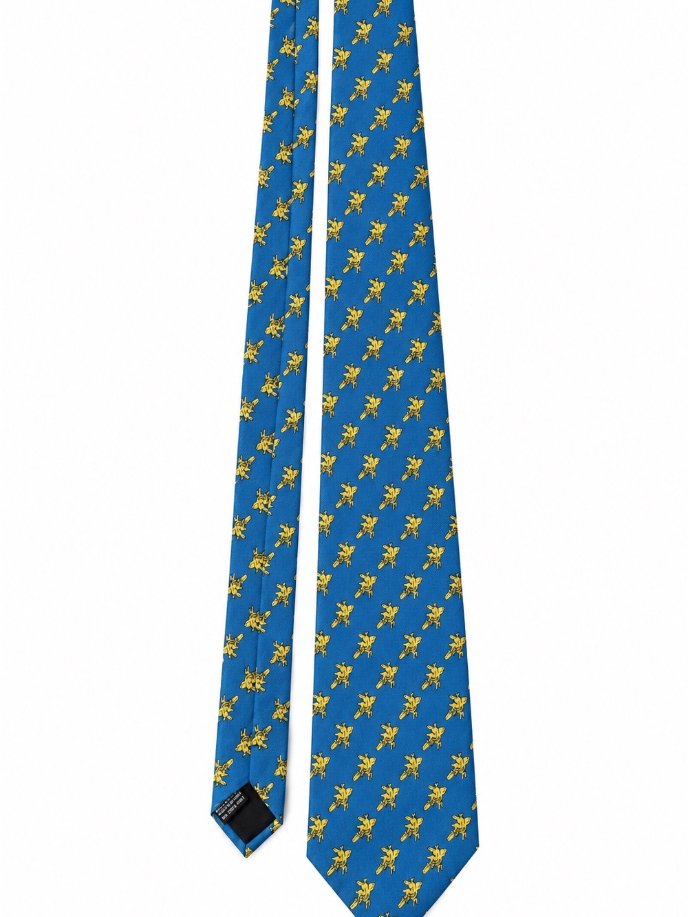 Brooks Brothers Golden Fleece Logo Tie Royal Blue Gold Men’s Necktie